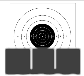 pistol target sights